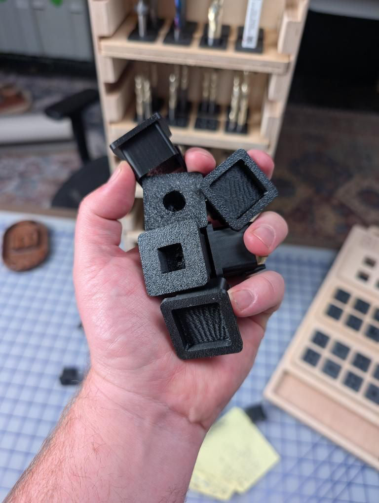 CNC With Me Cabinet Bit Clips - 8 Pack