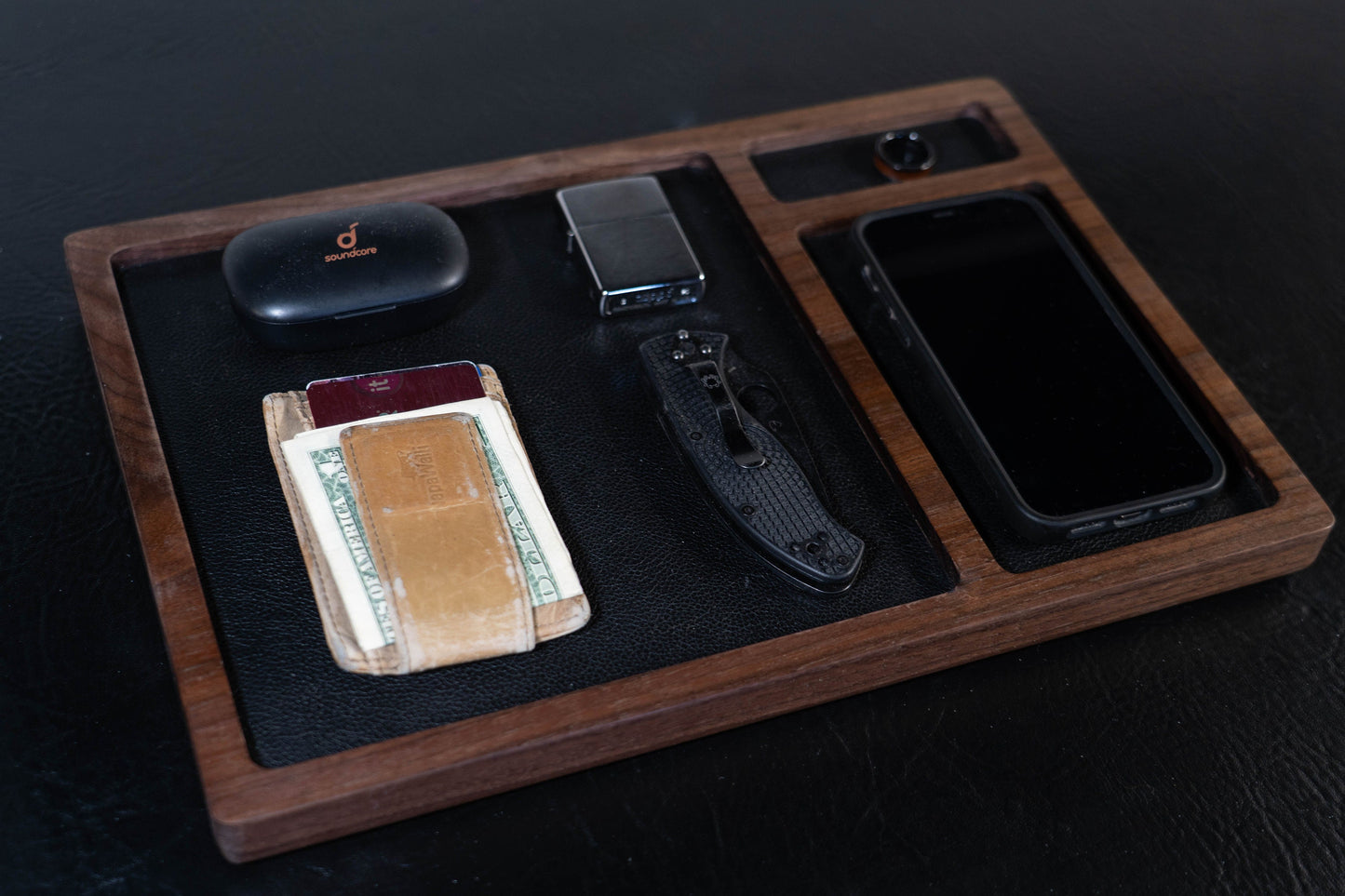 Handcrafted EDC Tray: Showcase Your Everyday Essentials in Style