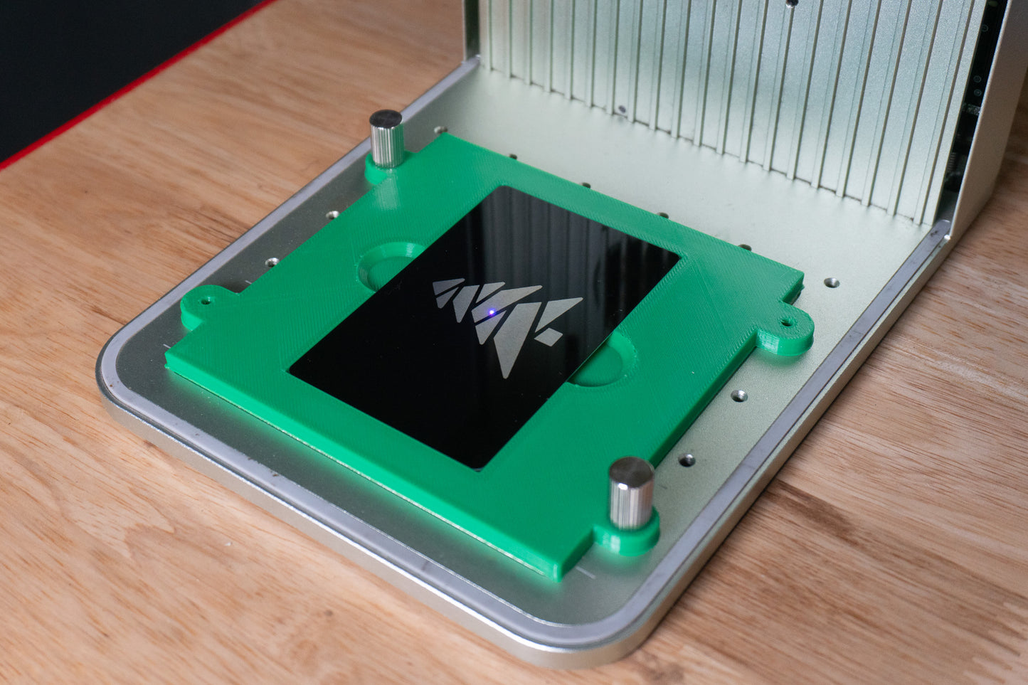 Metal Business Card Engraving Jig for xTool F1 (Single-Card Holder + XCS Template)