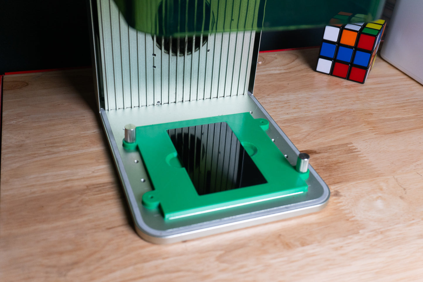 Metal Business Card Engraving Jig for xTool F1 (Single-Card Holder + XCS Template)