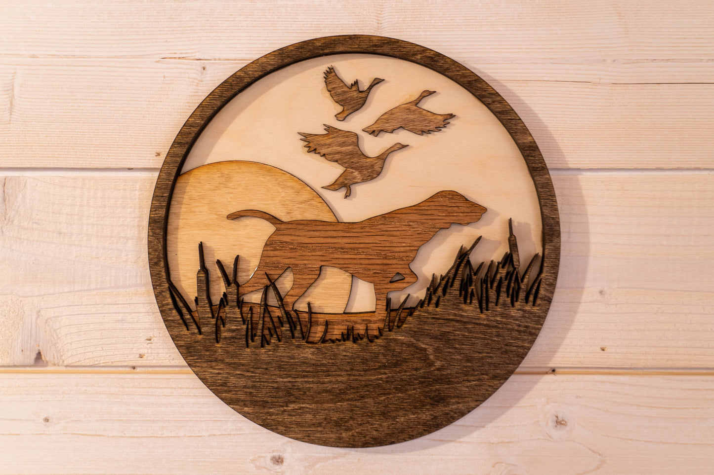 Hunting Dog Wall Art Home Decor - 10 Inch - Bird Dog