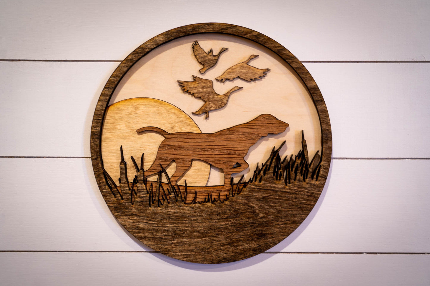 Hunting Dog Wall Art Home Decor - 10 Inch - Bird Dog