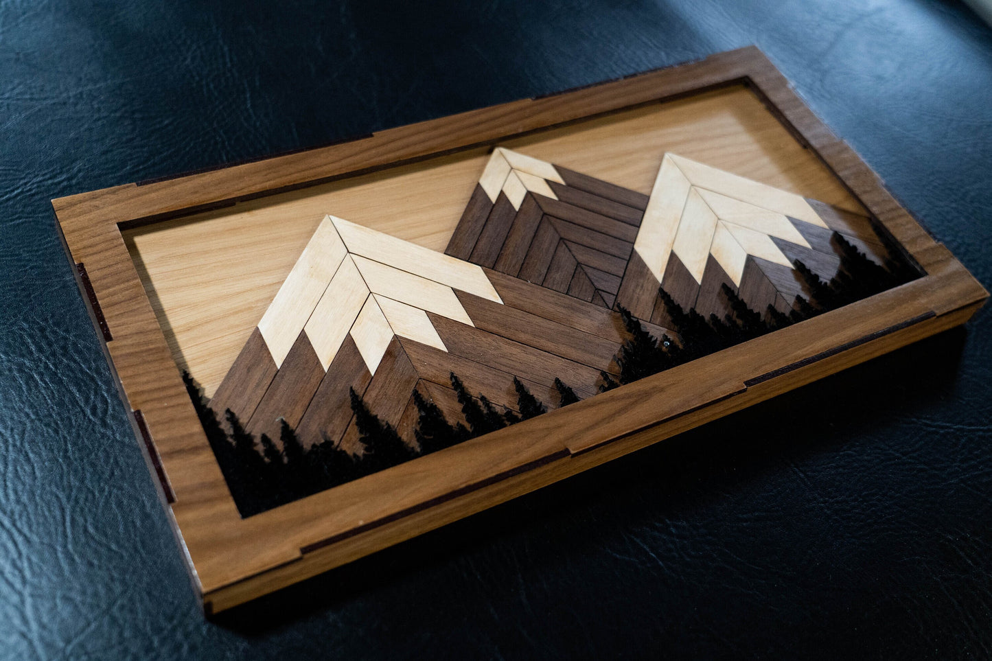 Mountain Wall Art - Rustic Home Decor