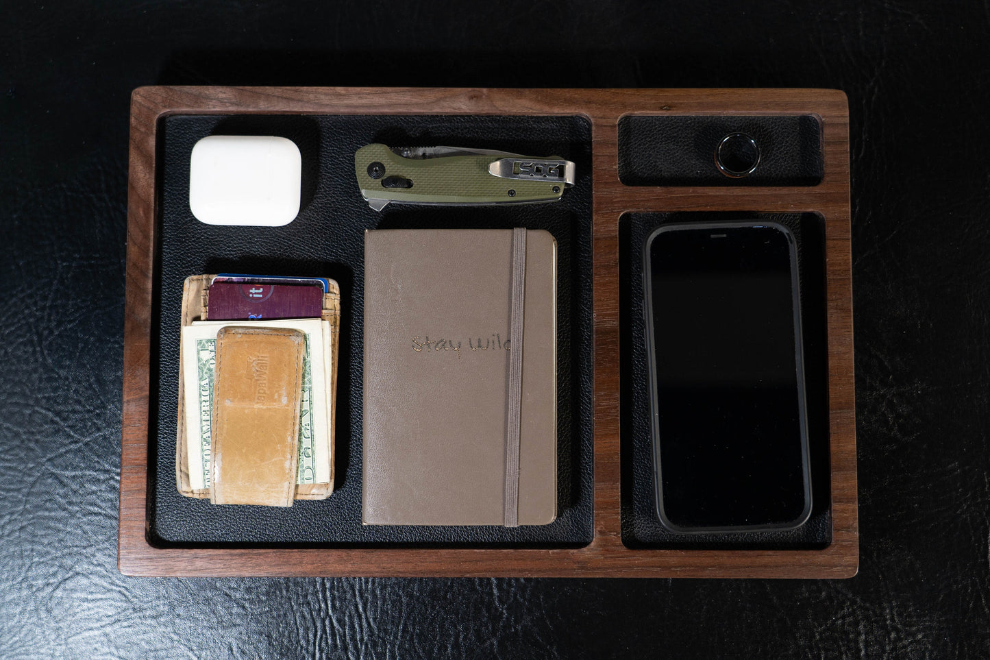 Handcrafted EDC Tray: Showcase Your Everyday Essentials in Style