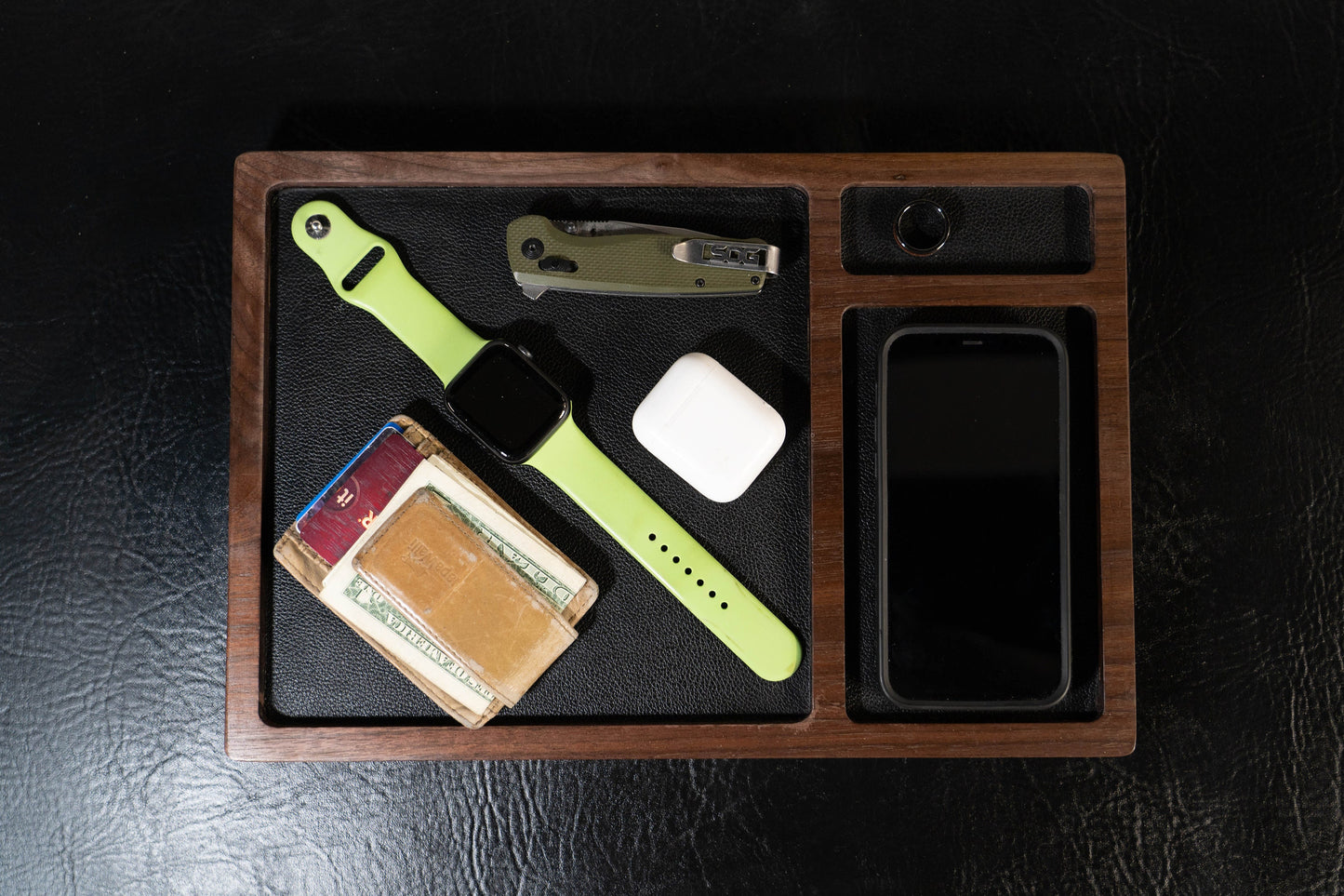 Handcrafted EDC Tray: Showcase Your Everyday Essentials in Style