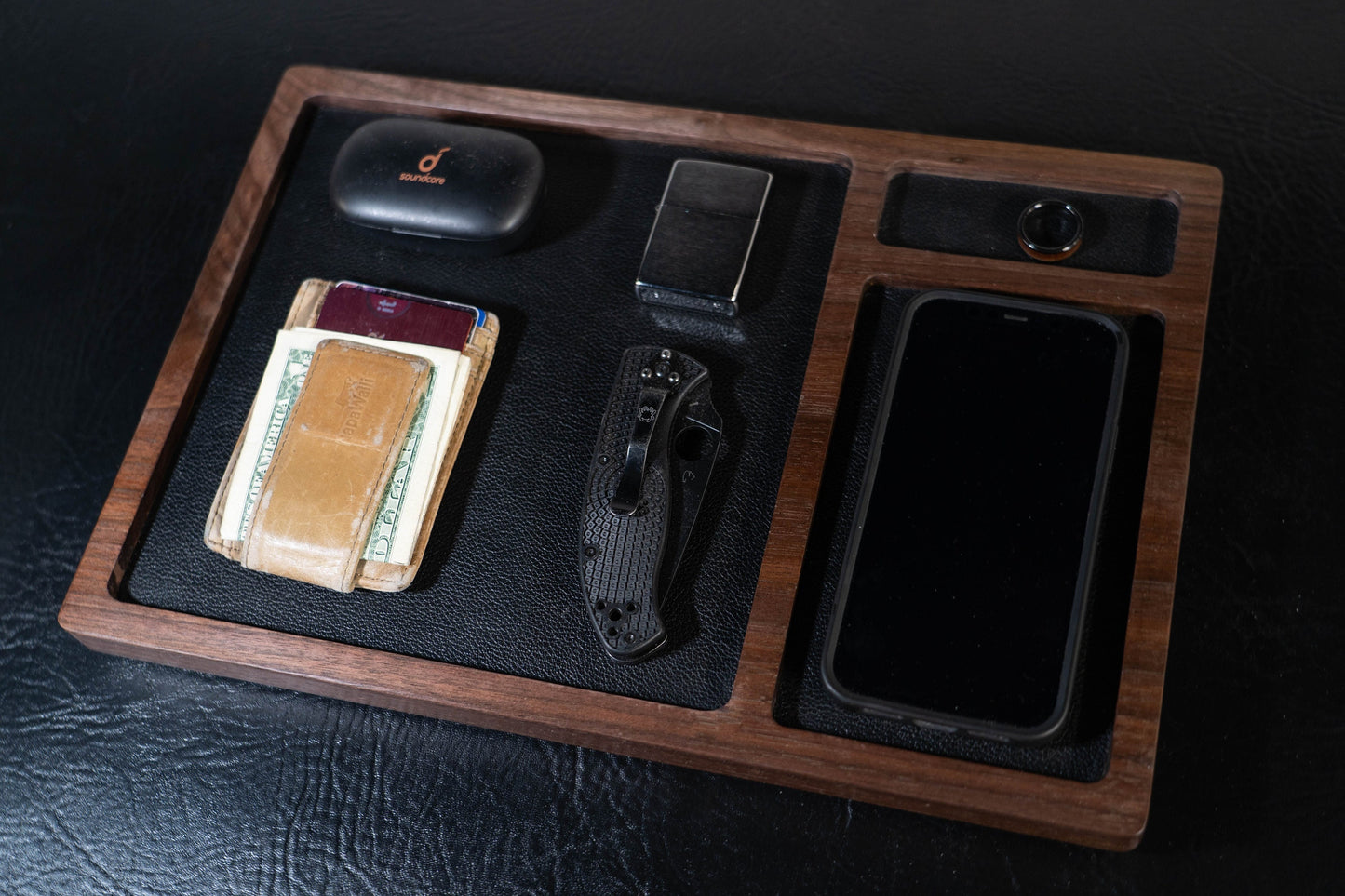 Handcrafted EDC Tray: Showcase Your Everyday Essentials in Style