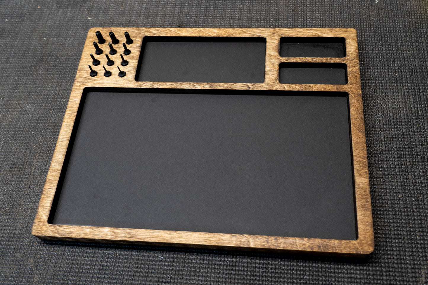 EDC Tray for Knife Maintenance - Small Parts and Tool Organization